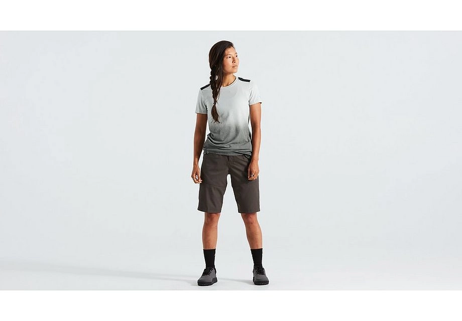 2022 SPECIALIZED TRAIL WOMEN SHORT W/LINER - Charcoal, X-LARGE
