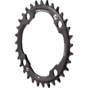 30t 94 BCD x 4-Bolt 11/12-Speed X-Sync2 Eagle Chainring Black