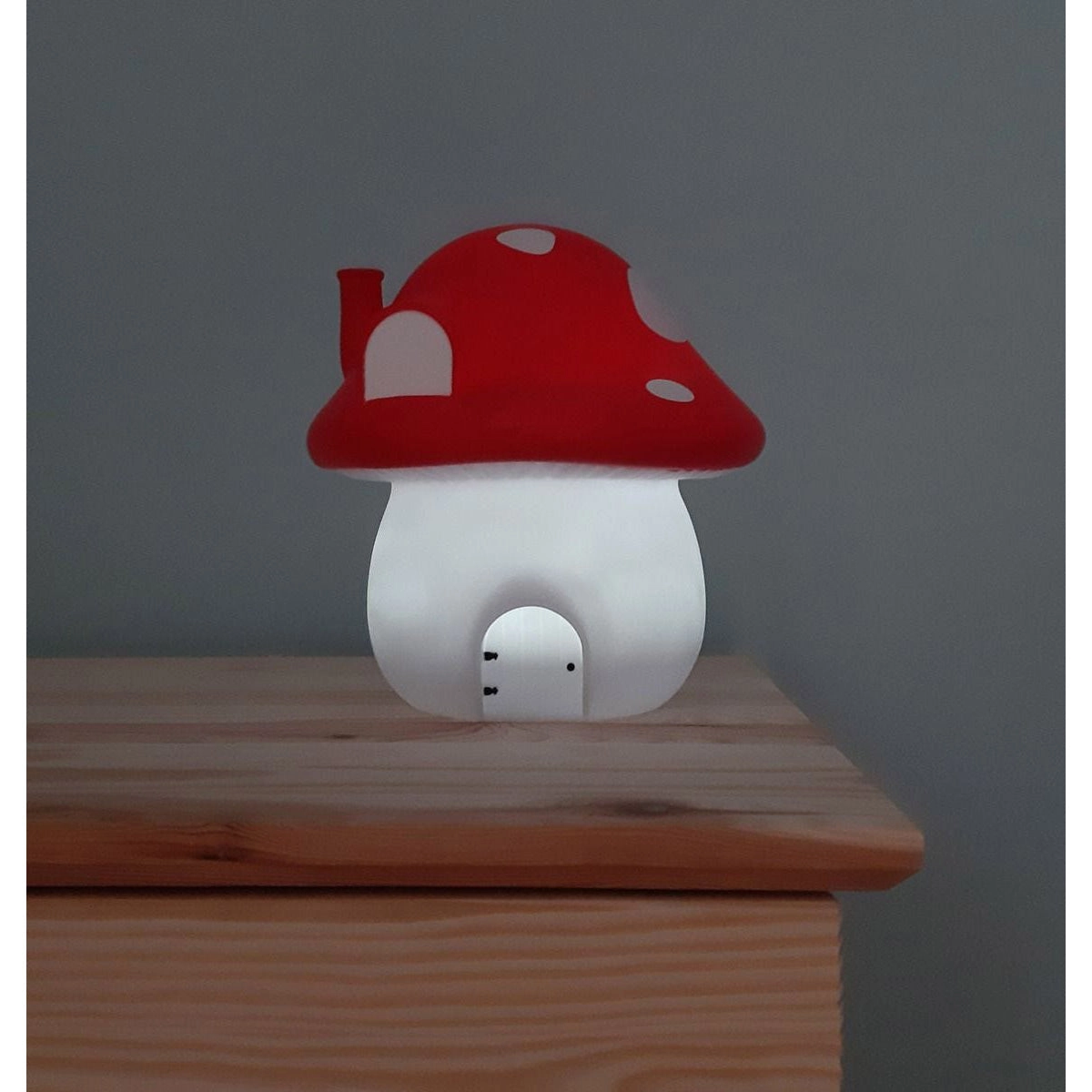 A Little Lovely Company Night Light Mushroom House - Forest