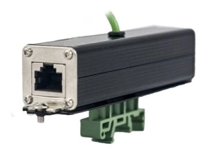 AccelTex Solutions - Surge protector - 10 Gbps - output connectors: 1 ATS-01693