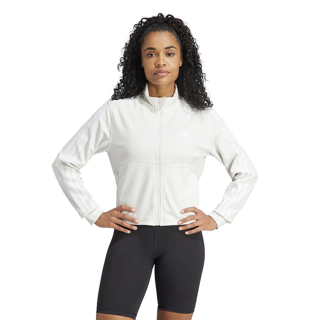 adidas - Women's Train Essentials 3-Stripes Track Jacket (HZ5616)