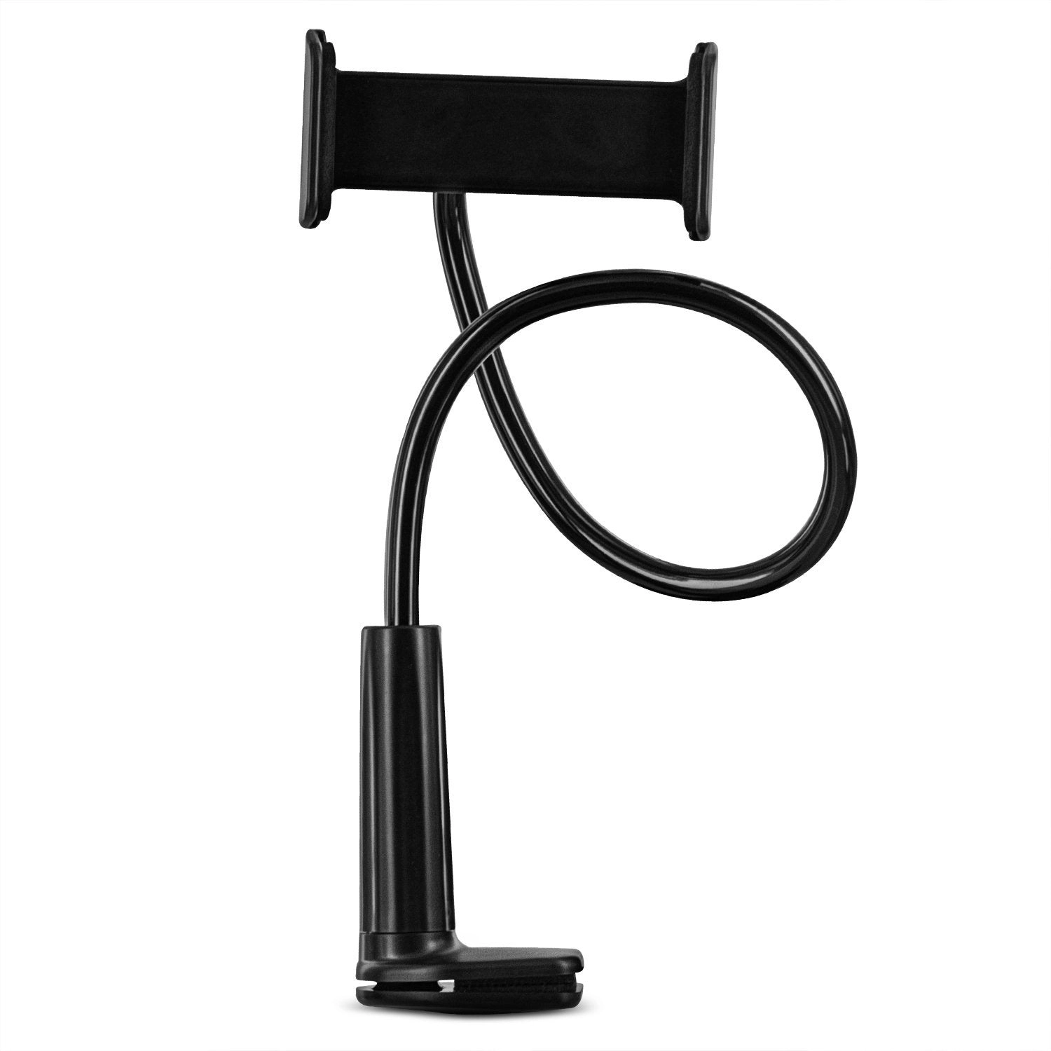 Aduro Solid-Grip 360 Adjustable Universal Gooseneck Tablet Stand for Desk  Durable, Rubberized, Mount with Holder