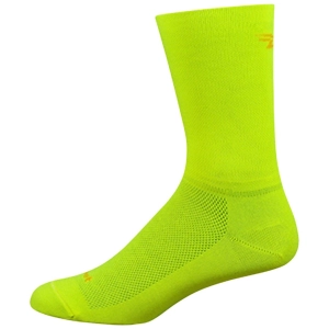 Aireator D-Logo Double Cuff Bike Socks - Yellow