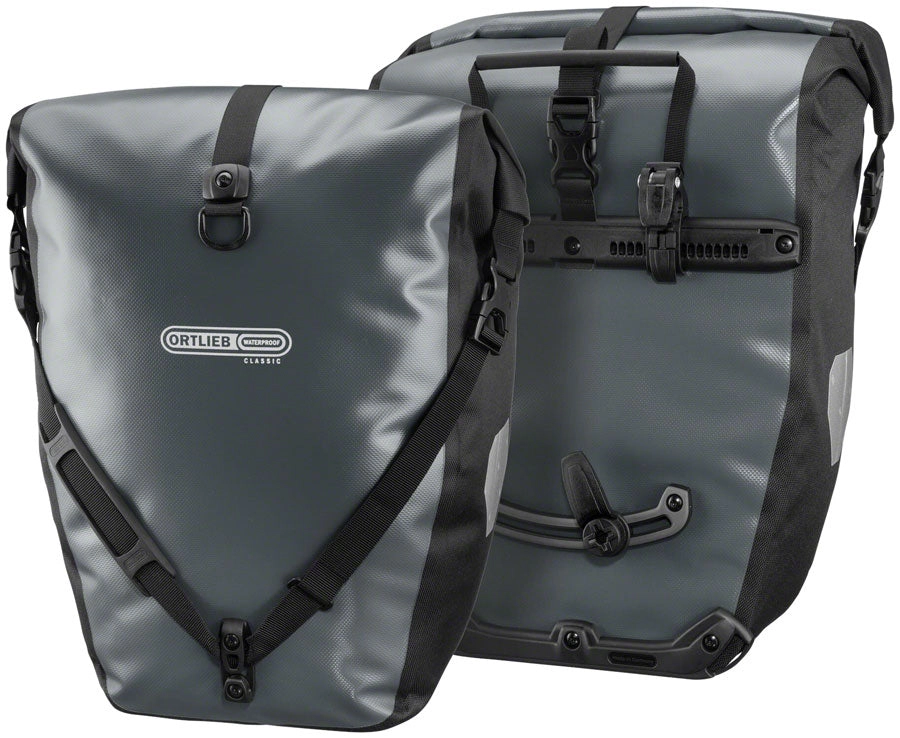 Back Roller Pannier - 40L Pair Asphalt/Black