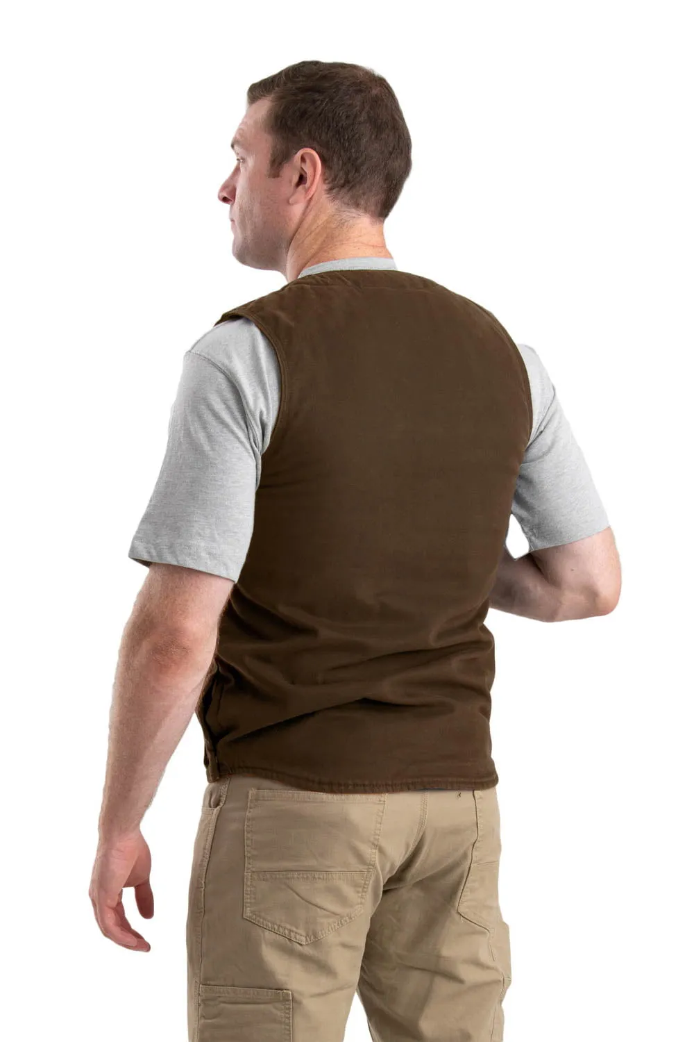 Berne Mens Bark 100% Cotton Echo One Zero Vest 8XL