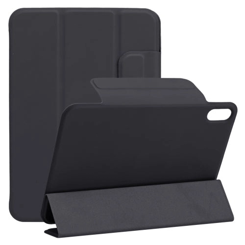 For iPad Mini Horizontal Flip Ultra-thin Fixed Buckle Magnetic PU Tablet Case With Three-folding