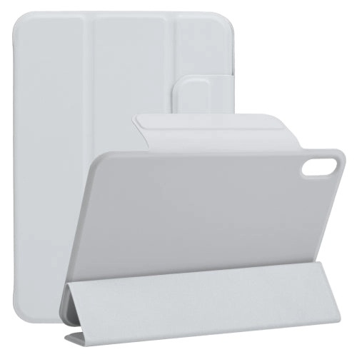 For iPad Mini Horizontal Flip Ultra-thin Fixed Buckle Magnetic PU Tablet Case With Three-folding