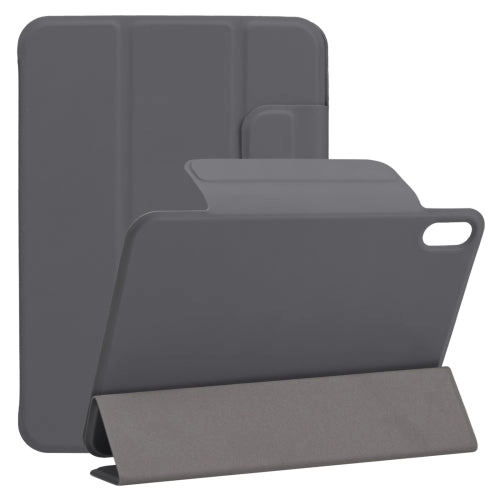 For iPad Mini Horizontal Flip Ultra-thin Fixed Buckle Magnetic PU Tablet Case With Three-folding