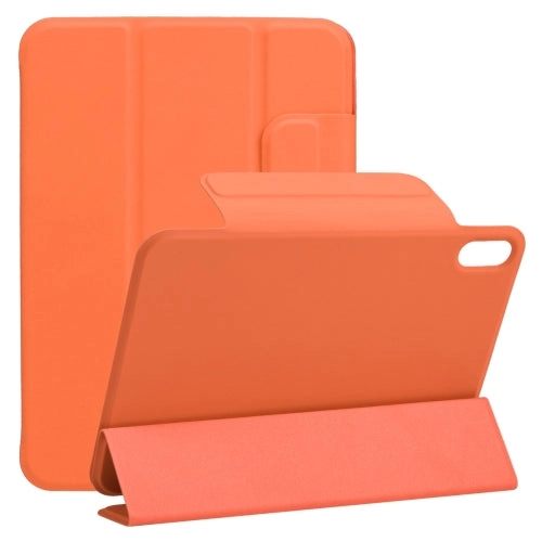 For iPad Mini Horizontal Flip Ultra-thin Fixed Buckle Magnetic PU Tablet Case With Three-folding