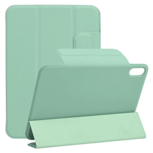 For iPad Mini Horizontal Flip Ultra-thin Fixed Buckle Magnetic PU Tablet Case With Three-folding