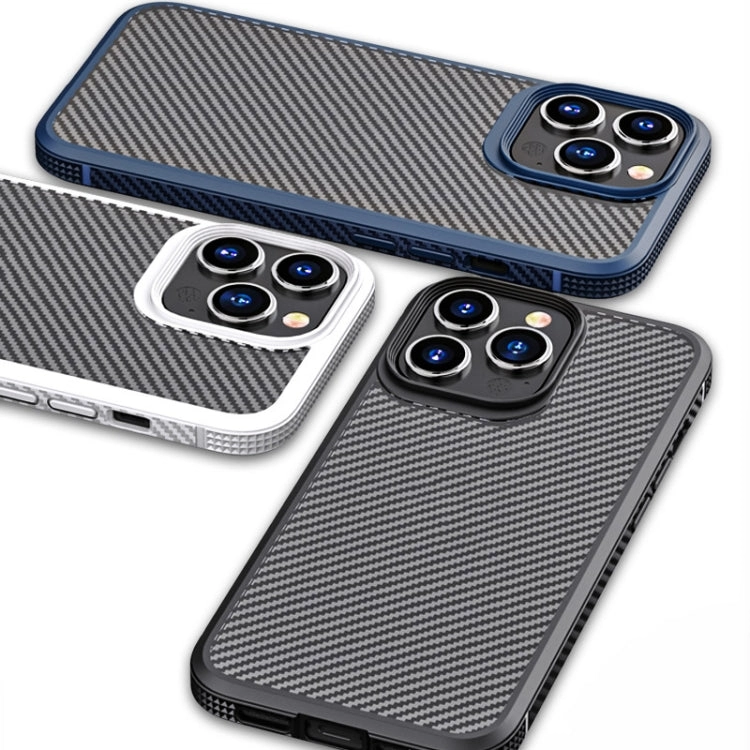 For iPhone 13 mocolo K01 Carbon Fiber TPU   PC Shockproof Phone Case