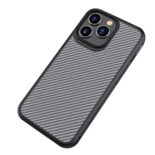 For iPhone 13 mocolo K01 Carbon Fiber TPU   PC Shockproof Phone Case