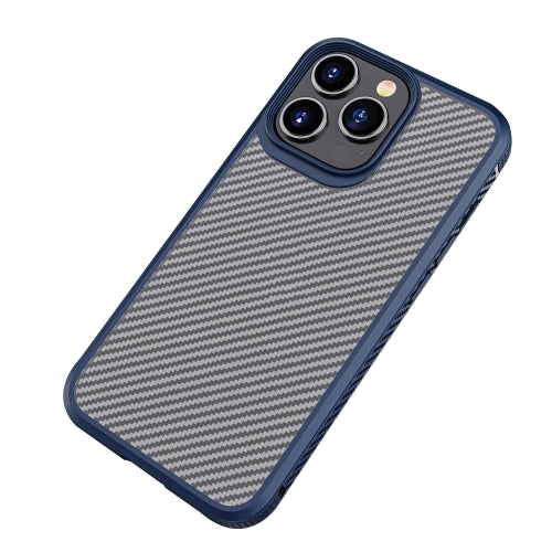 For iPhone 13 mocolo K01 Carbon Fiber TPU   PC Shockproof Phone Case