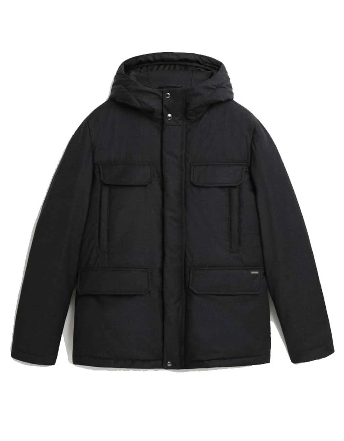 LUXURY WOOL SILK JACKET PHANTOM