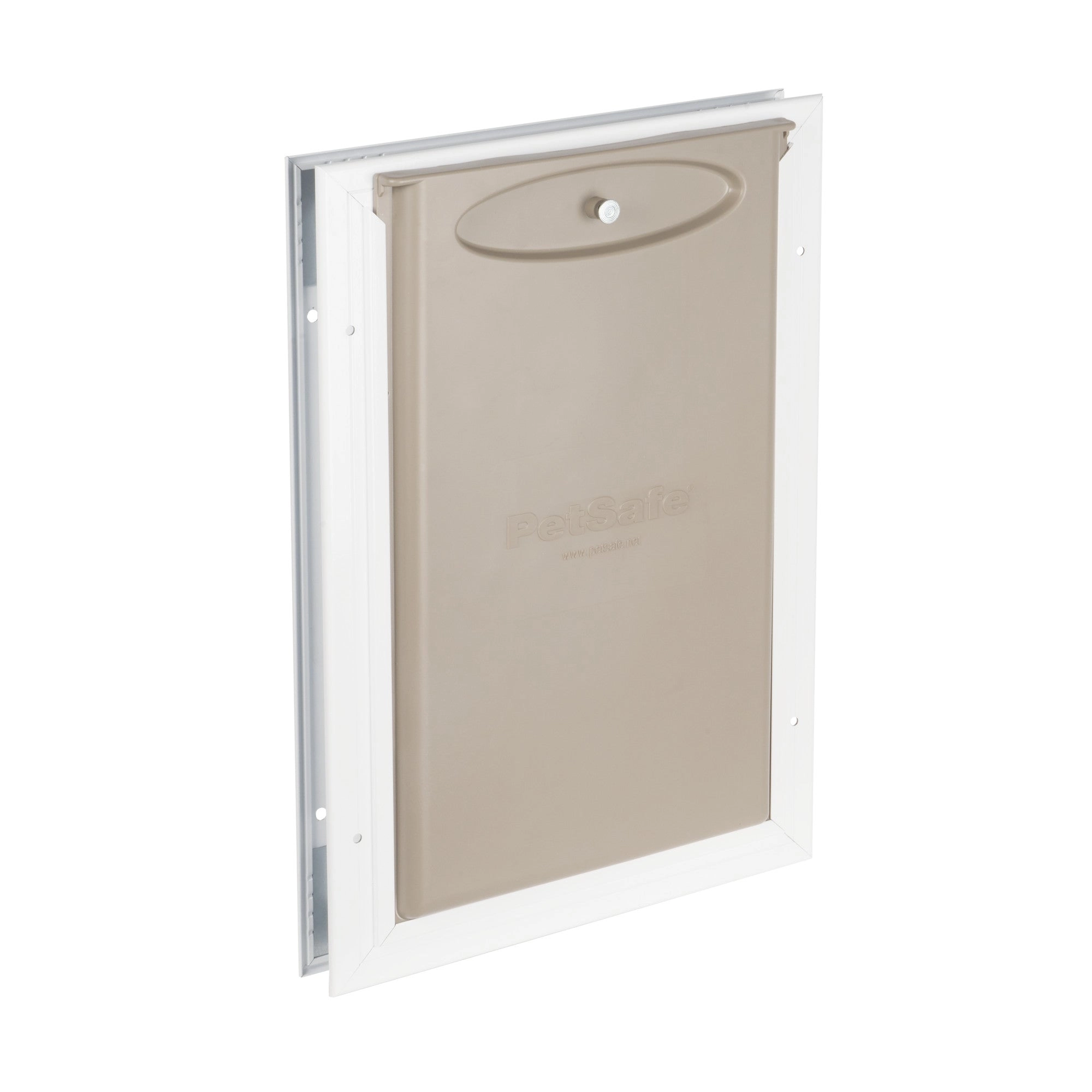 PetSafe® Freedom Aluminum Pet Door Medium, White