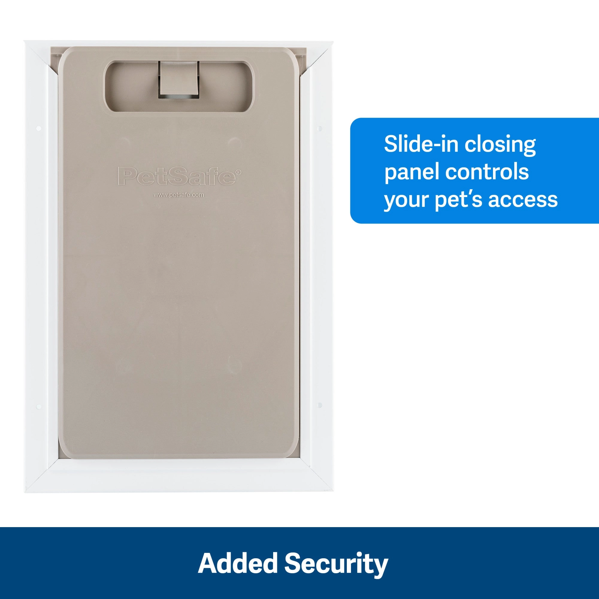PetSafe® Freedom Aluminum Pet Door, White