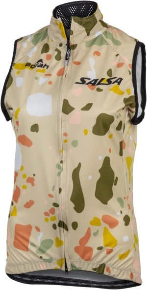 Salsa Womens Terrazzo Vest - X-Large Tan