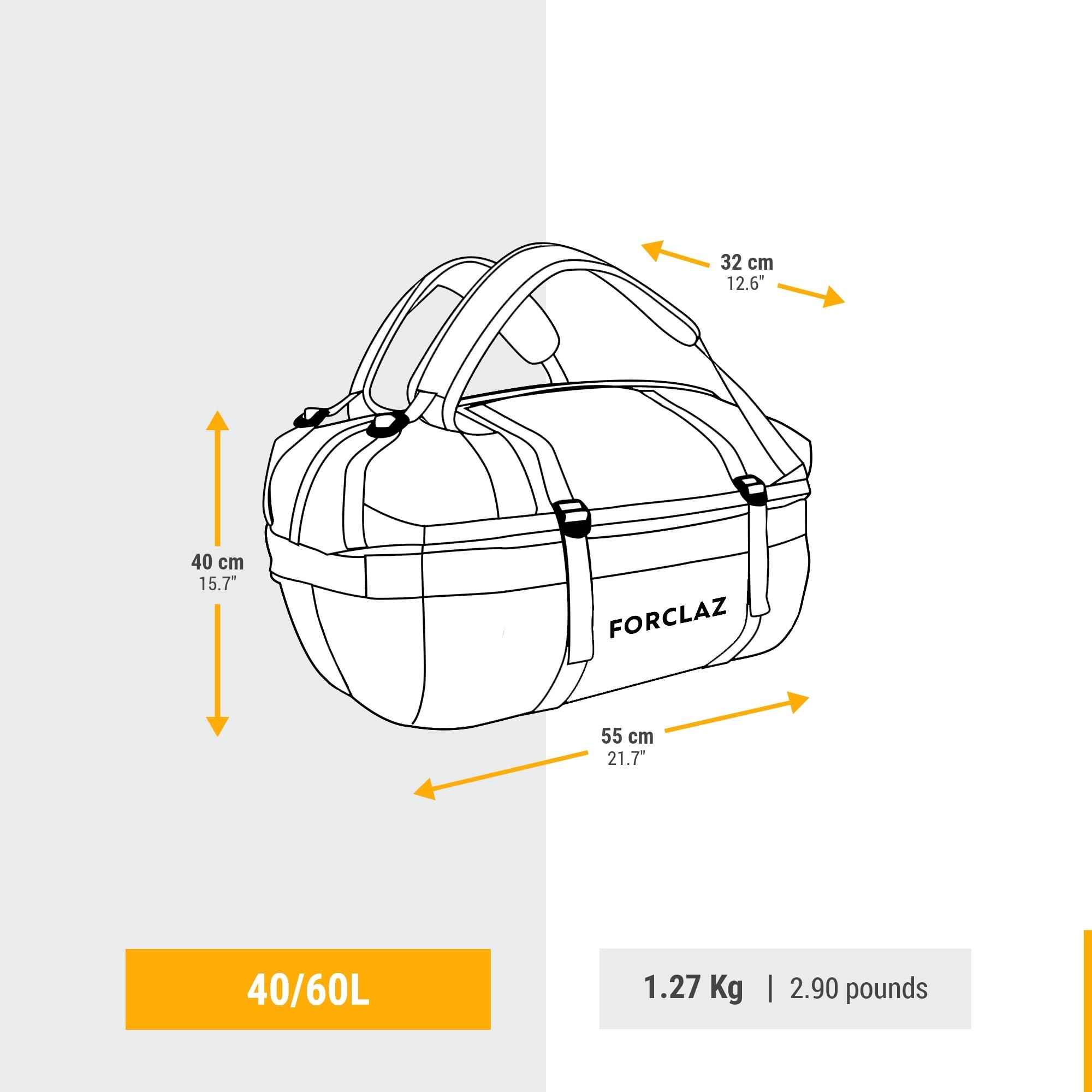 Simond  500 Extend 40-60 L Duffel Bag