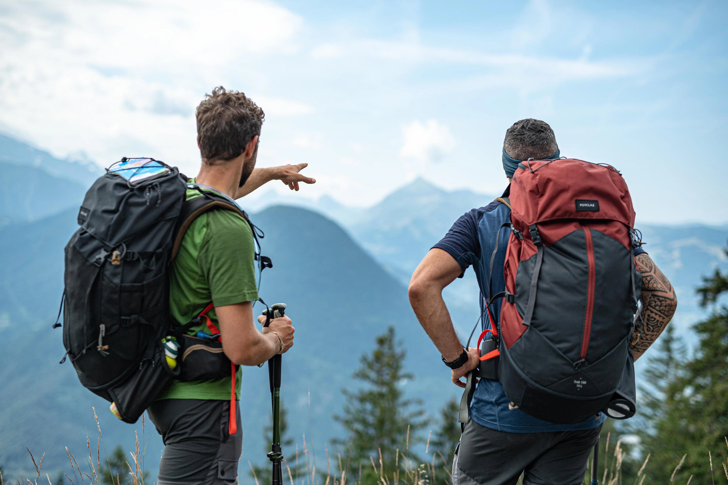 Simond  Men's MT100 Easyfit 50 L Backpacking Pack