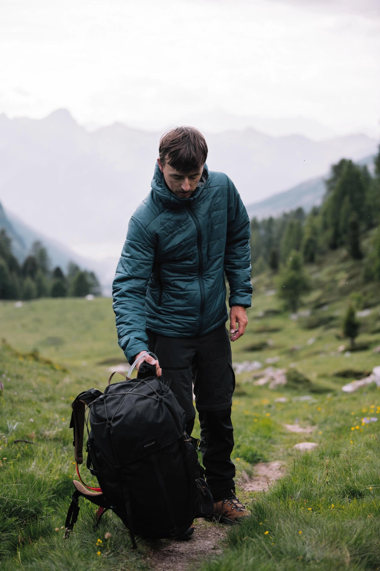 Simond  Men's MT100 Easyfit 50 L Backpacking Pack
