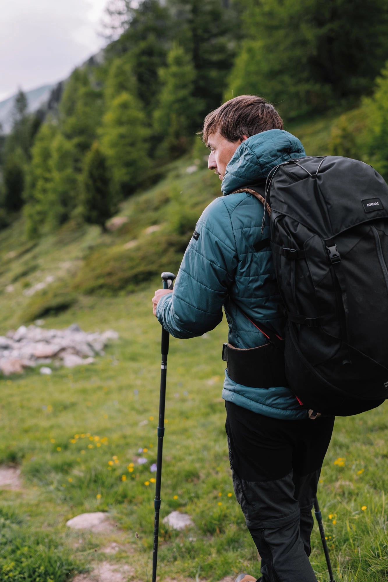 Simond  Men's MT100 Easyfit 50 L Backpacking Pack