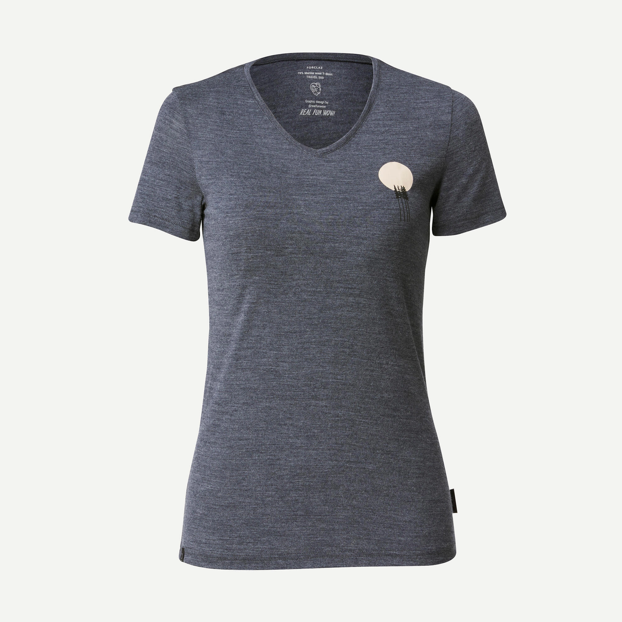 Simond  Women's Travel 500 Merino Wool T-Shirt