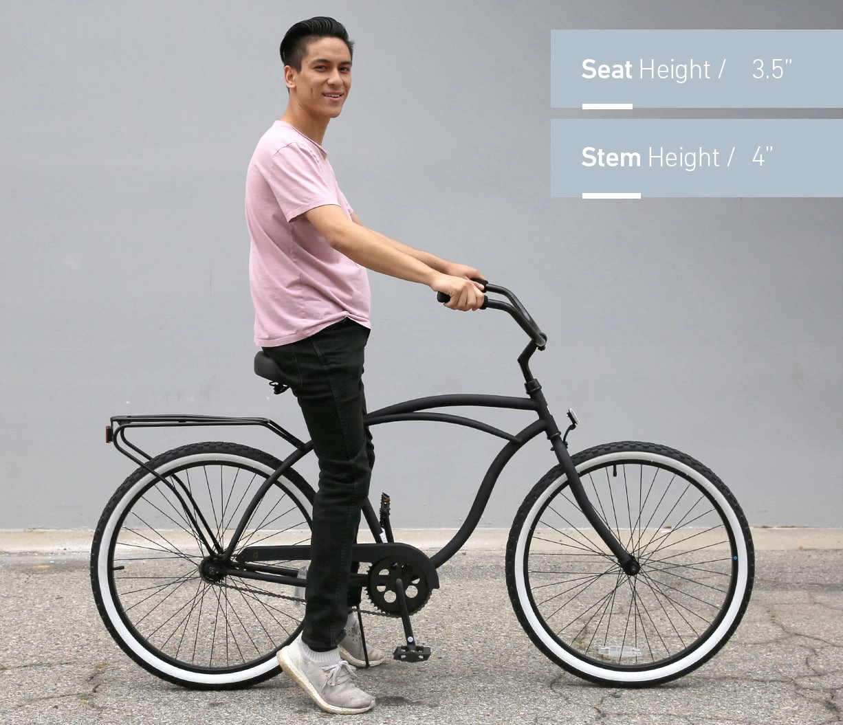 sixthreezero Around the Block Men's 26" 21 Speed Cruiser Bicycle