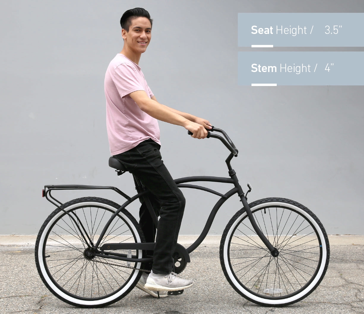 sixthreezero Around the Block Men's 26" 21 Speed Cruiser Bicycle