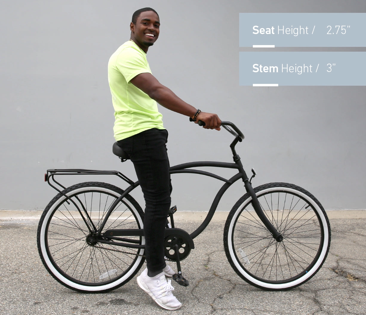 sixthreezero Around the Block Men's 26" 21 Speed Cruiser Bicycle