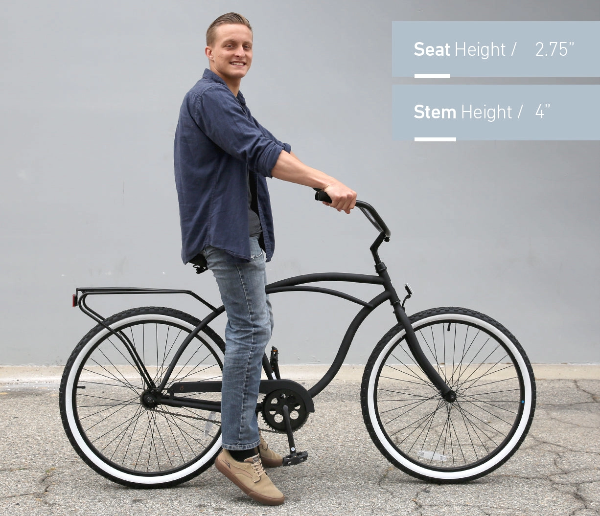 sixthreezero Around the Block Men's 26" 21 Speed Cruiser Bicycle