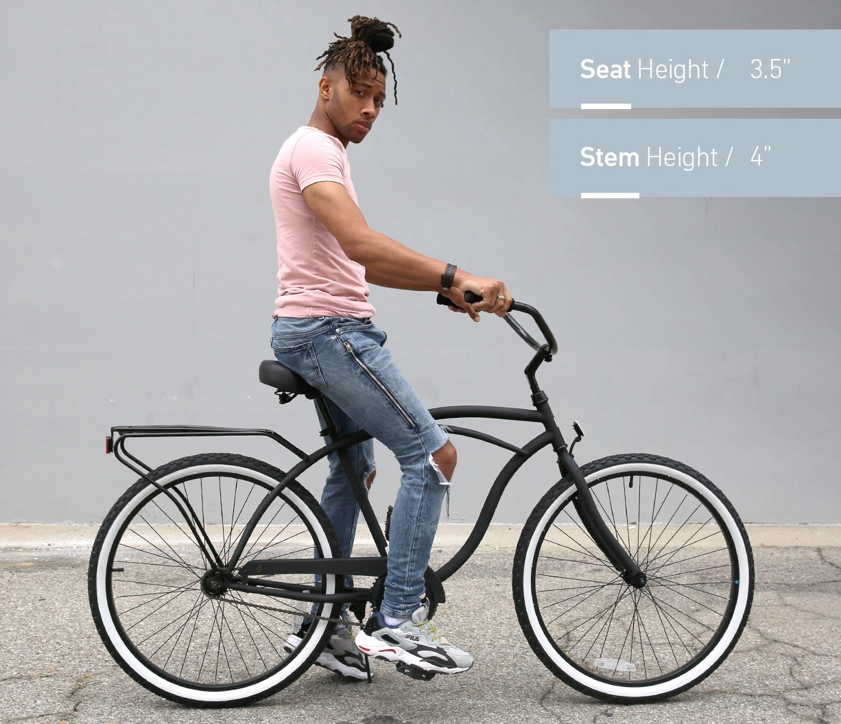 sixthreezero Around the Block Men's 26" 21 Speed Cruiser Bicycle