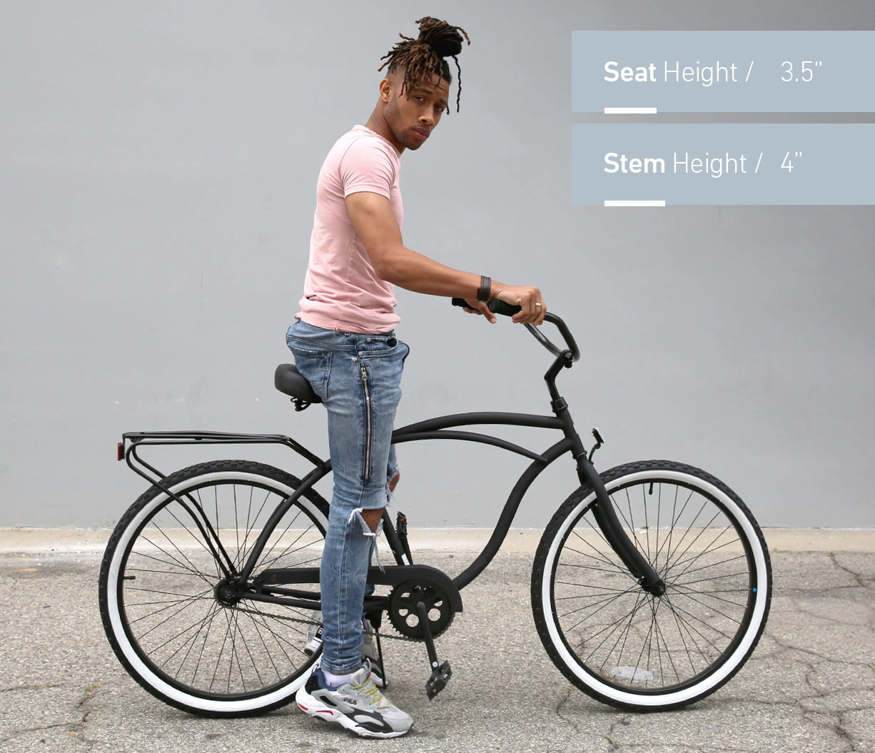 sixthreezero Around the Block Men's 26" 21 Speed Cruiser Bicycle