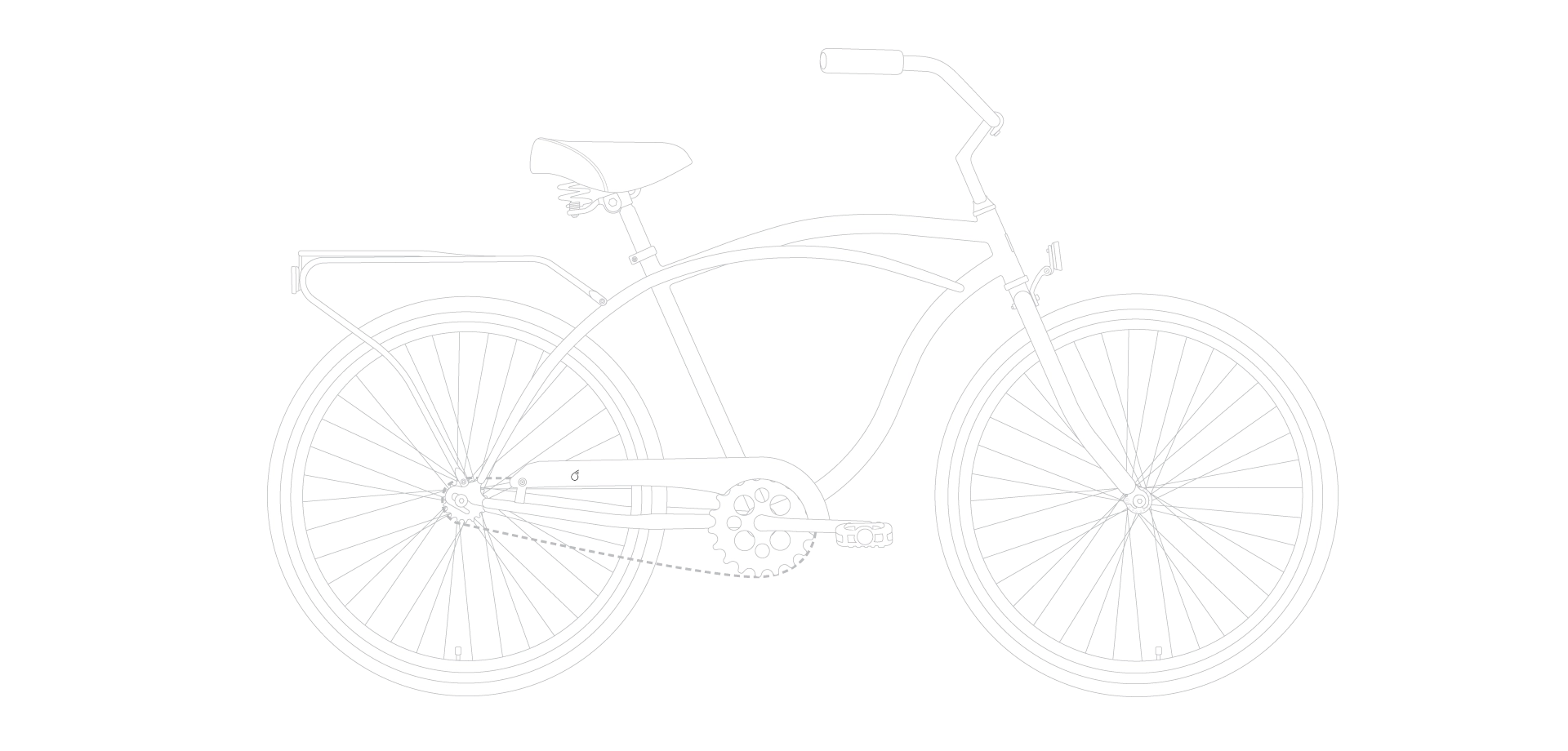 sixthreezero Around the Block Men's 26" 21 Speed Cruiser Bicycle