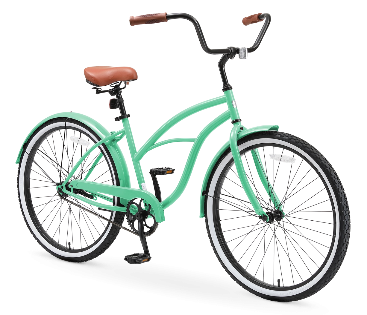 sixthreezero Around the Block Women's Casual Edition Single Speed Beach Cruiser Bicycle