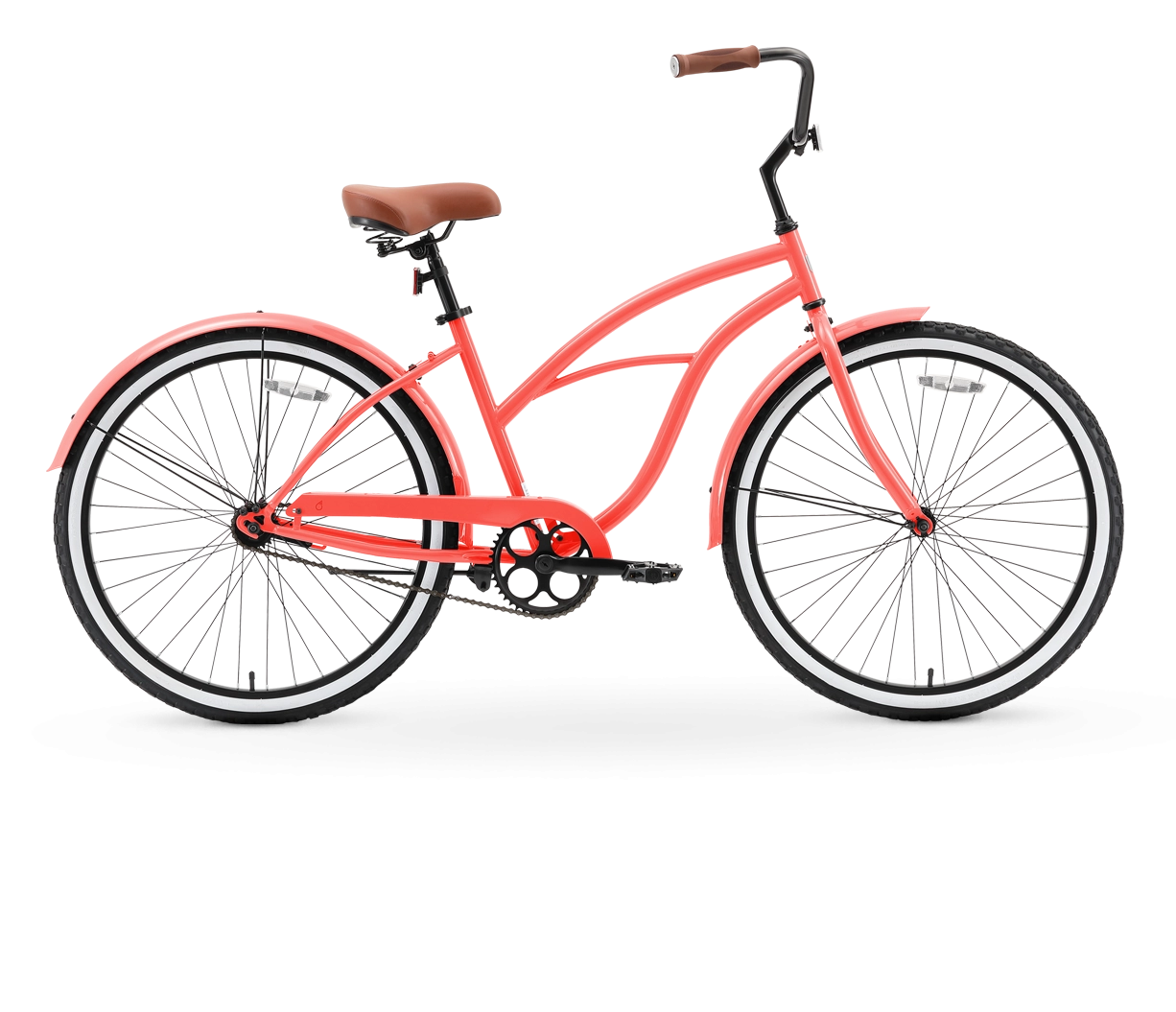 sixthreezero Around the Block Women's Casual Edition Single Speed Beach Cruiser Bicycle