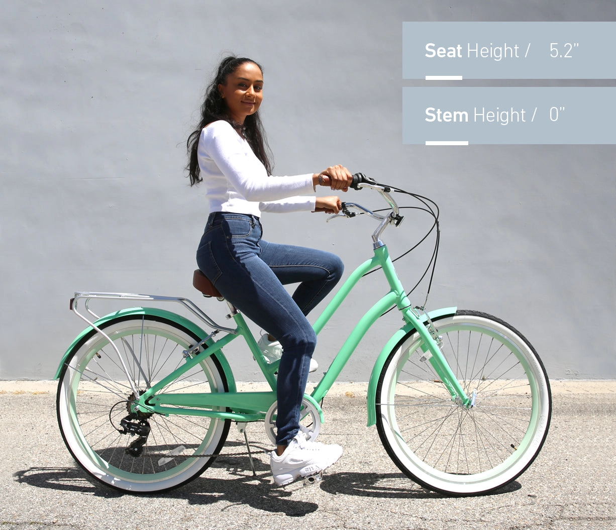 sixthreezero EVRYjourney Women's 26" 21 Speed Step-Through Touring Hybrid Bicycle
