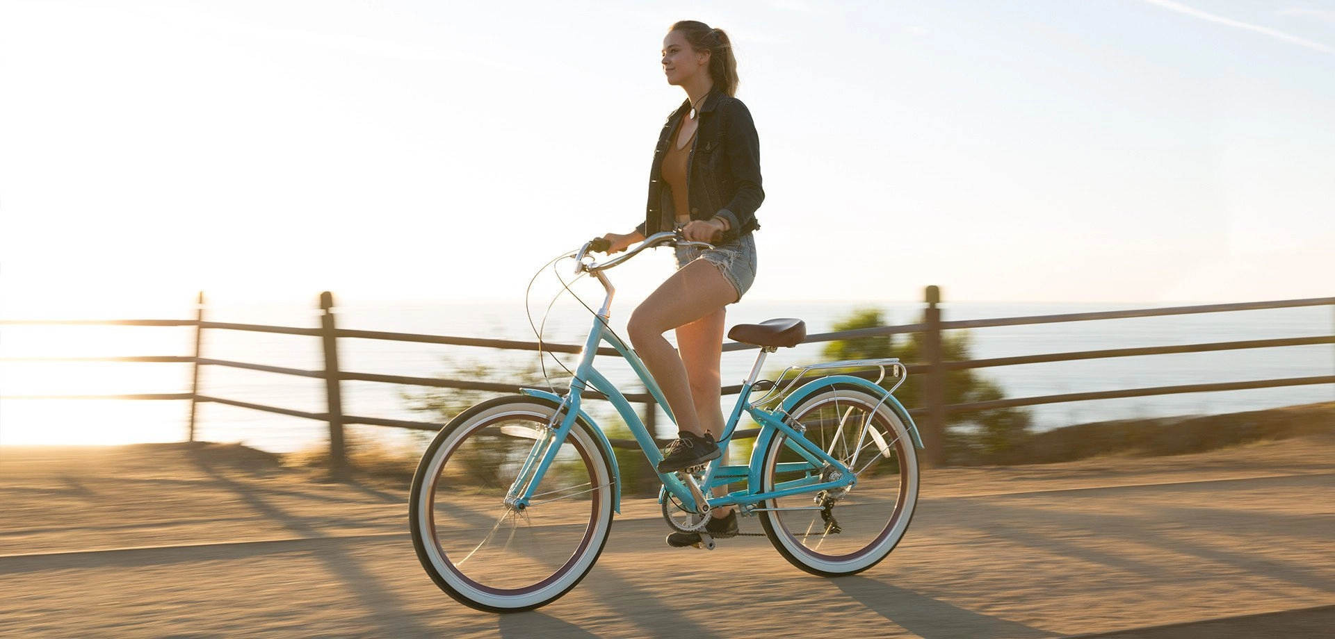 sixthreezero EVRYjourney Women's 26" 21 Speed Step-Through Touring Hybrid Bicycle