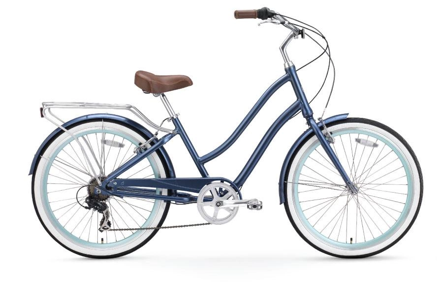 sixthreezero EVRYjourney Women's 26" 21 Speed Step-Through Touring Hybrid Bicycle