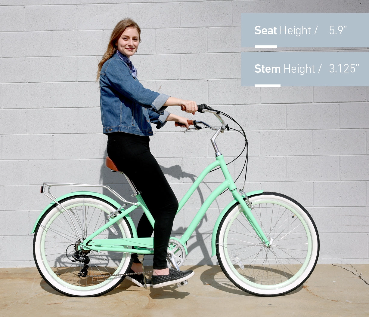 sixthreezero EVRYjourney Women's 26" 21 Speed Step-Through Touring Hybrid Bicycle