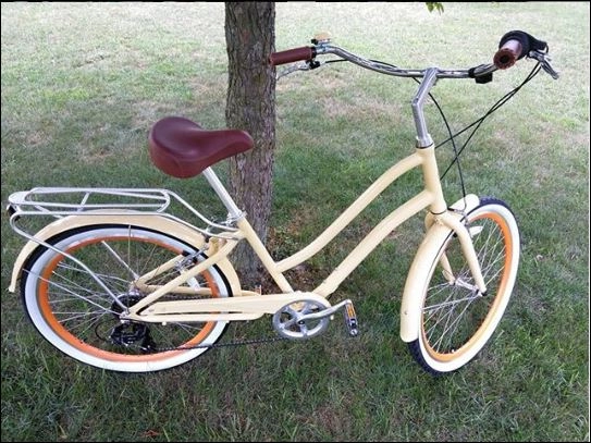 sixthreezero EVRYjourney Women's 26" 21 Speed Step-Through Touring Hybrid Bicycle