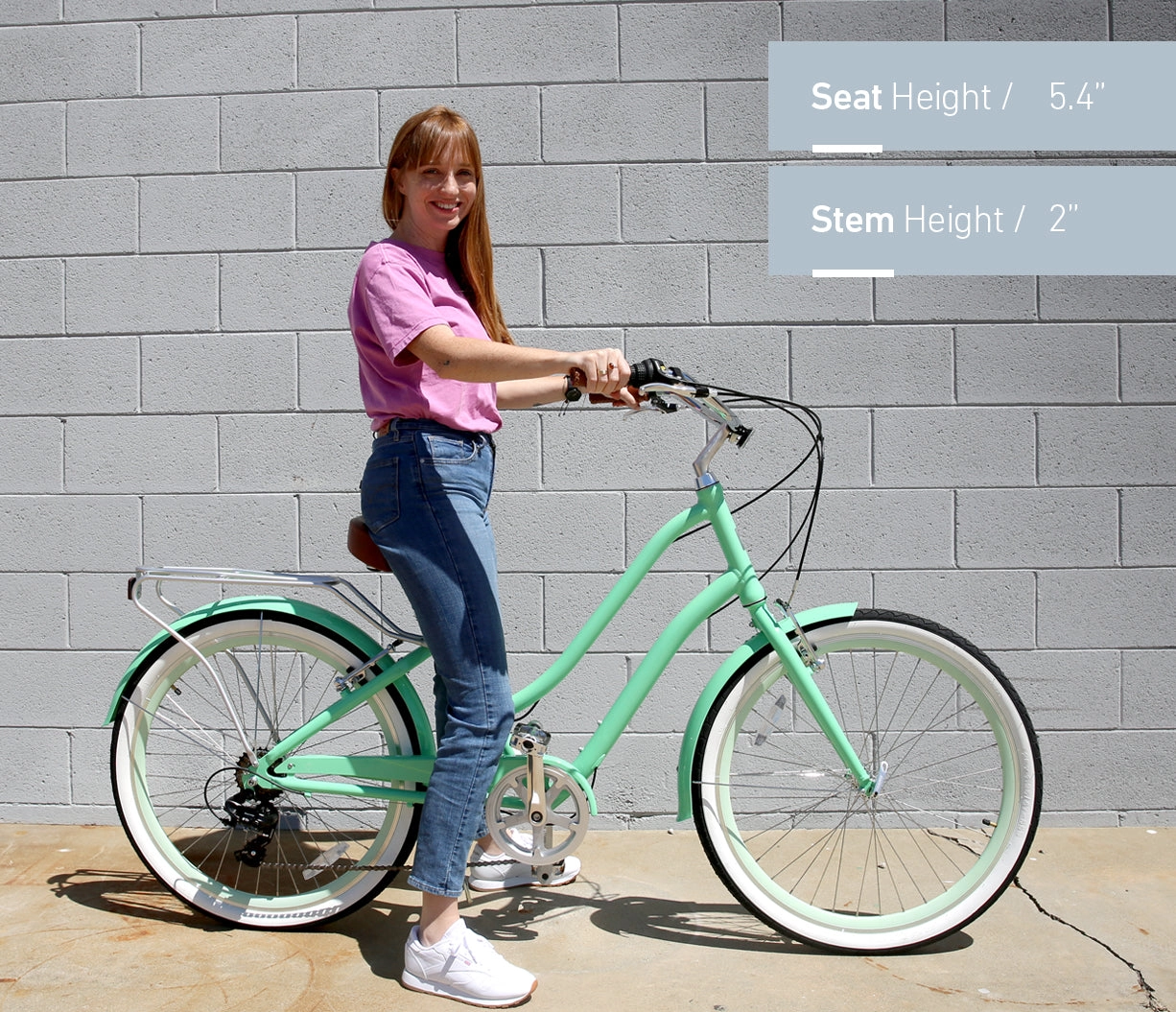 sixthreezero EVRYjourney Women's 26" 21 Speed Step-Through Touring Hybrid Bicycle