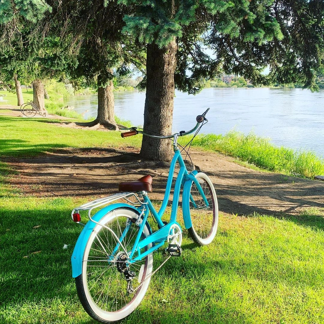 sixthreezero EVRYjourney Women's 26" 21 Speed Step-Through Touring Hybrid Bicycle