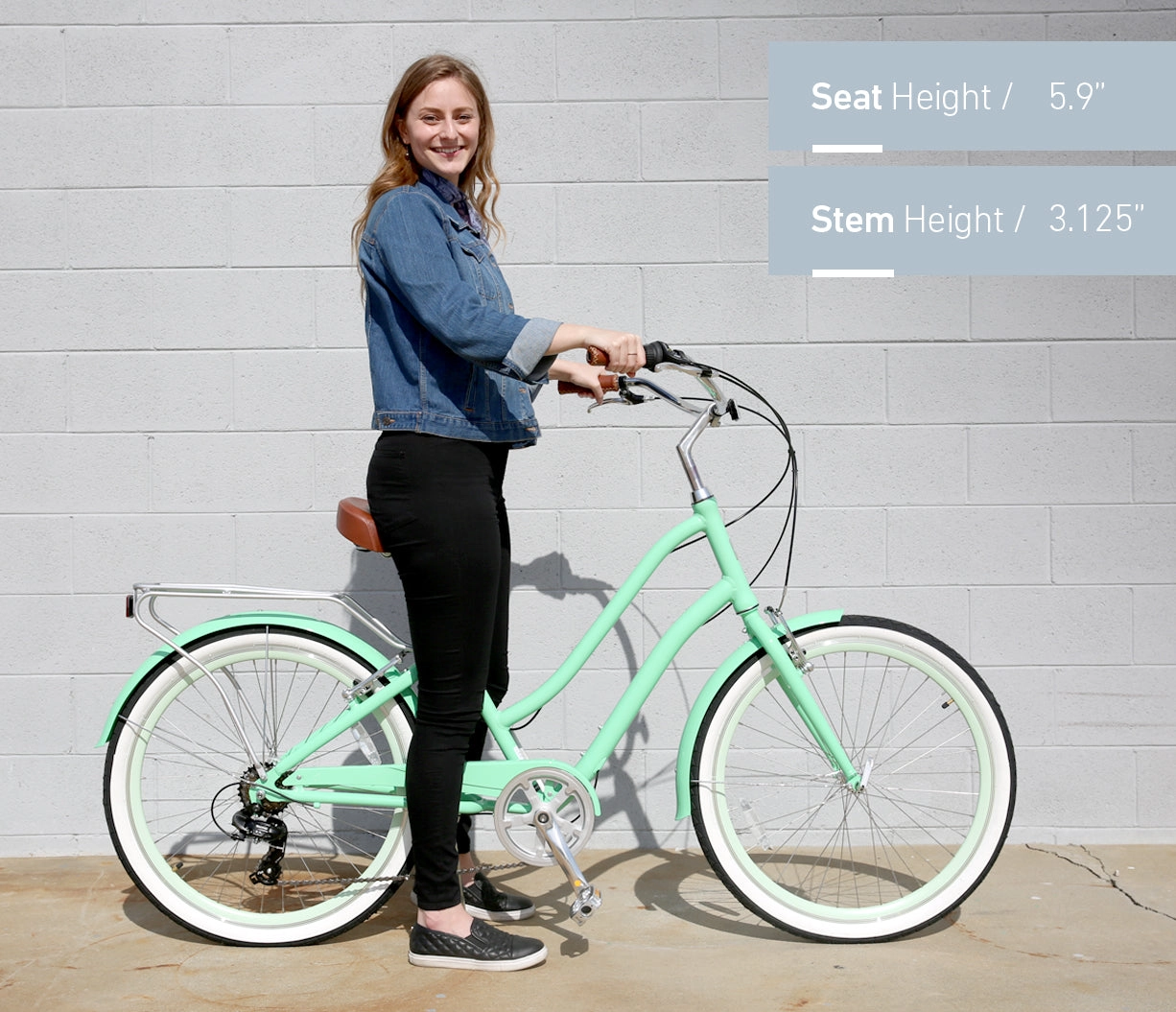 sixthreezero EVRYjourney Women's 26" 21 Speed Step-Through Touring Hybrid Bicycle