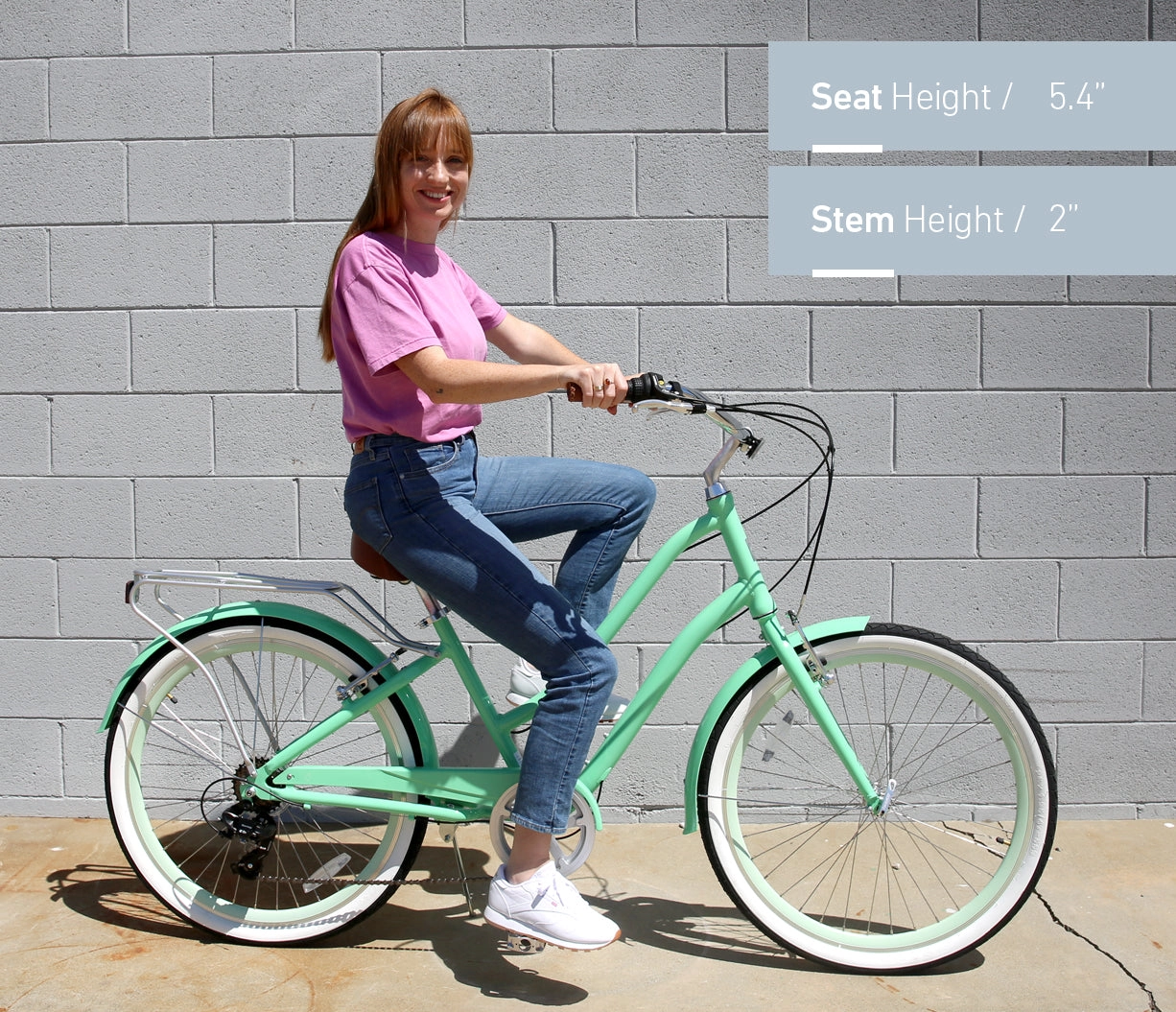 sixthreezero EVRYjourney Women's 26" 21 Speed Step-Through Touring Hybrid Bicycle