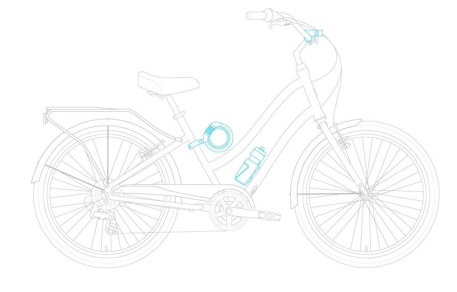sixthreezero EVRYjourney Women's 26" 21 Speed Step-Through Touring Hybrid Bicycle