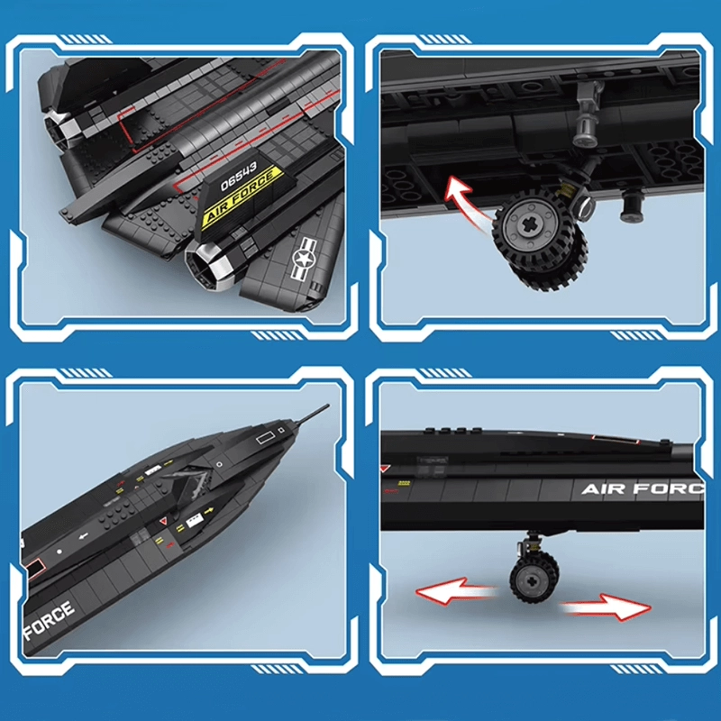 SR-71 Blackbird 1774pcs