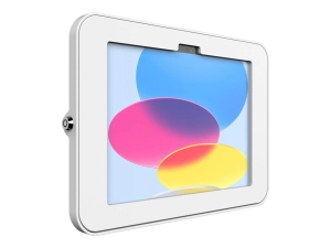 The Joy Factory Elevate II - Kiosk - for tablet - lockable - aluminum, steel, ABS plastic - white - screen size: 10.9 - on-wall KAA654W