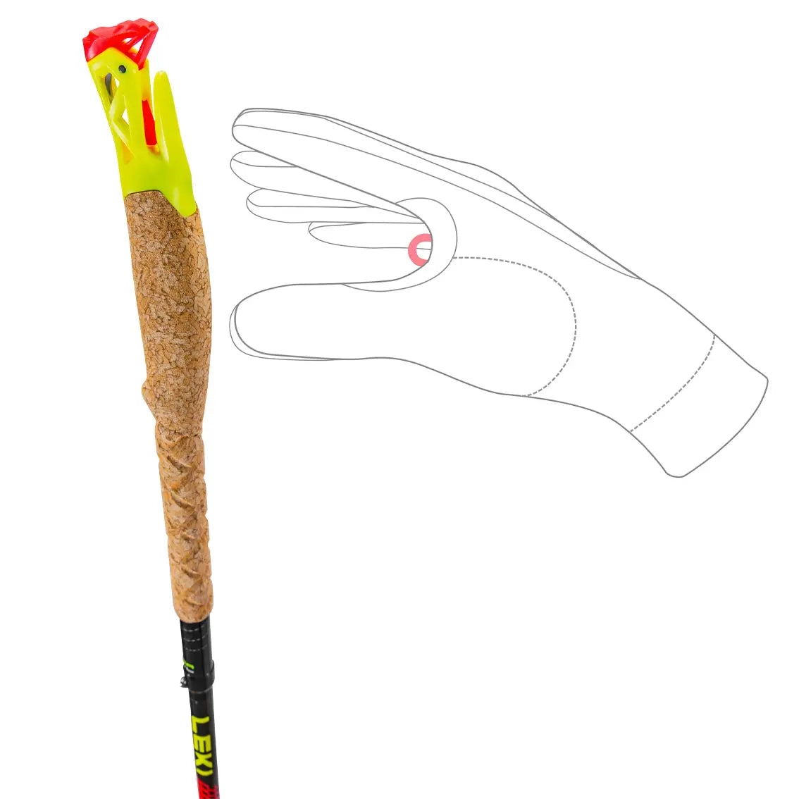 Unisex LEKI Ultratrail FX.One Running Poles