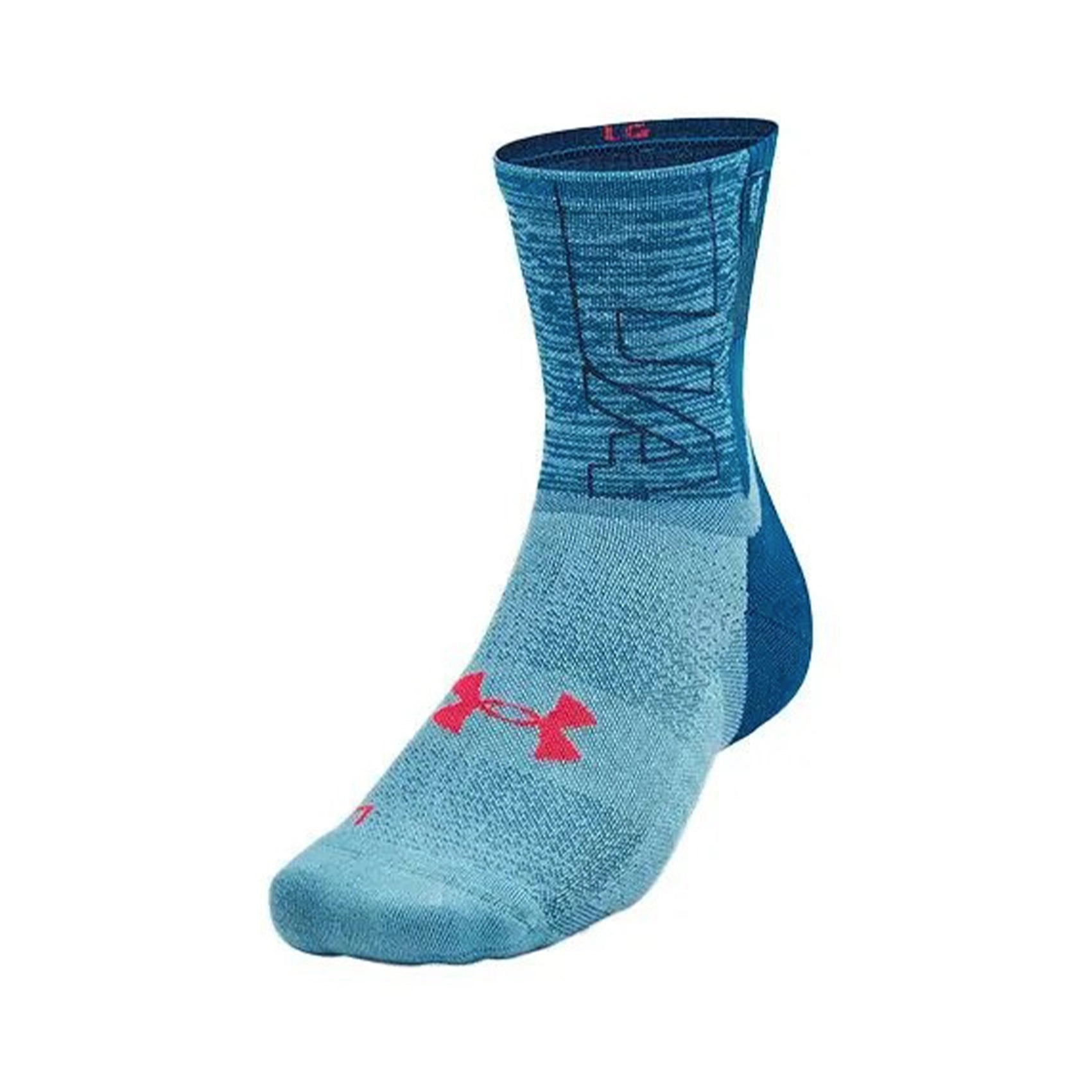 Unisex Under Armour ArmourDry Run Cushion Mid Crew Sock
