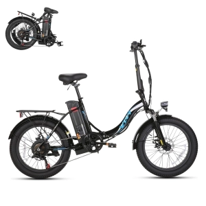 VIVI MT20UL Electric Bike 3.0" Fat Tire Folding Electric Bike UL2849 Certified